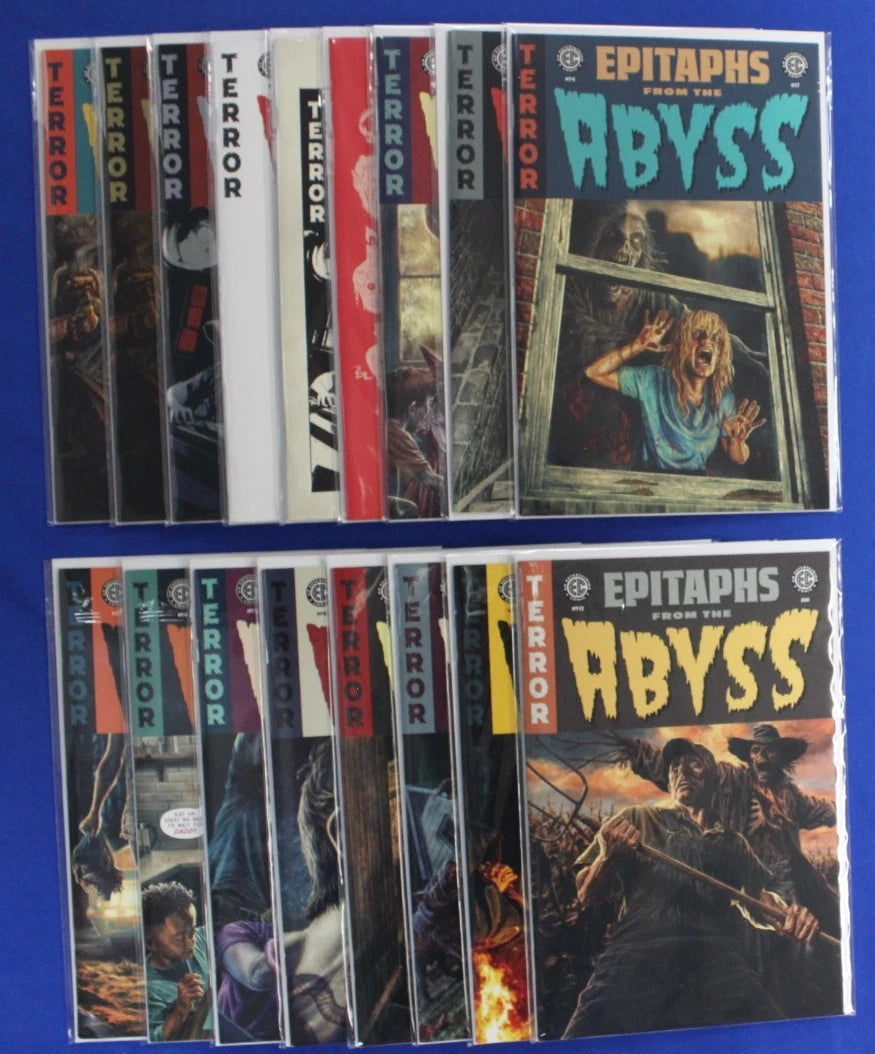 EC Epitaphs From the Abyss #1-12 + Variants Lot of 17 VF/NM