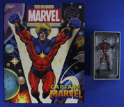 Eaglemoss Classic Marvel Collection Captain Marvel Lead Figurine & Magazine #164