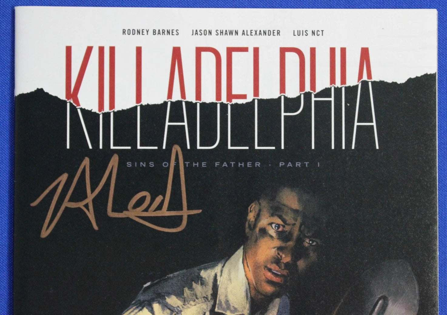 Killadelphia #1 SIGNED by Jason Shawn Alexander NM-