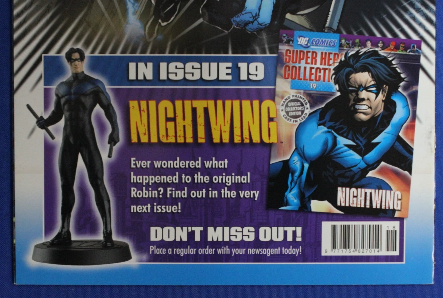 Eaglemoss DC Super Hero Collection Martian Manhunter Lead Figurine & Magazine #18