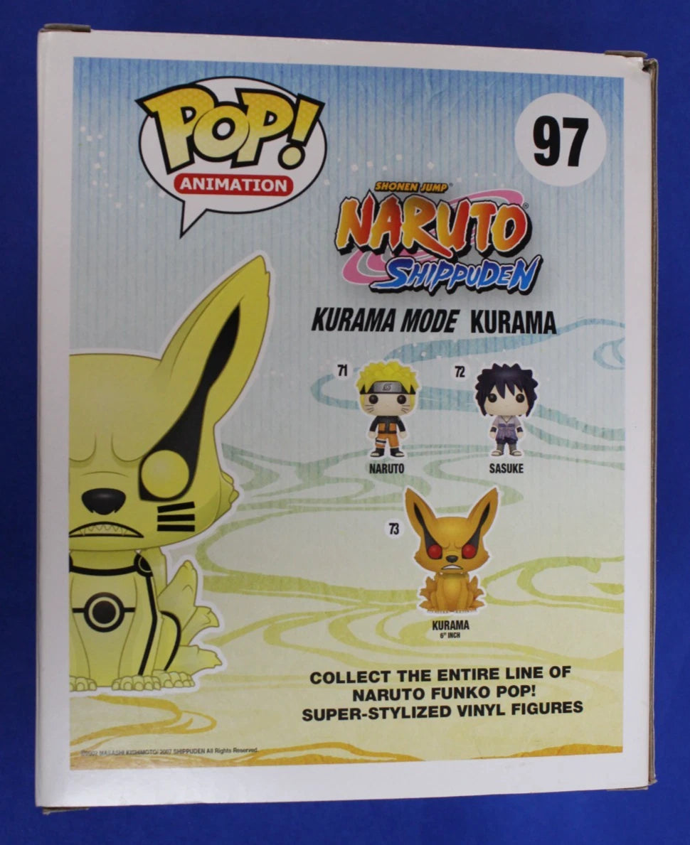 Funko POP! Animation #97 GameStop Exclusive Naruto Kurama Mode Kurama Statue