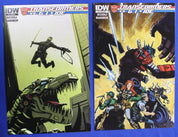 Transformers vs GI Joe #1-13 + Annual & Variants Complete Set Lot of 33 VF-VF/NM