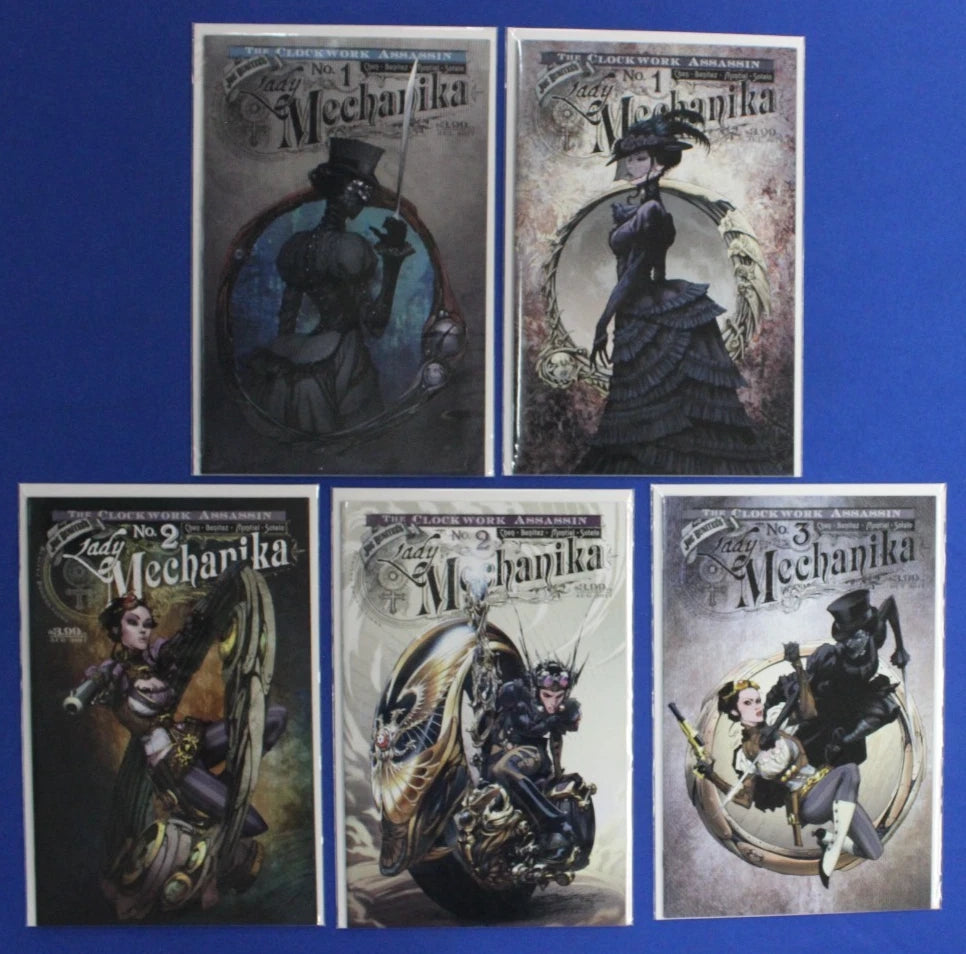 Lady Mechanika 4 Complete Sets + 2 Near Complete & Extras VF/NM
