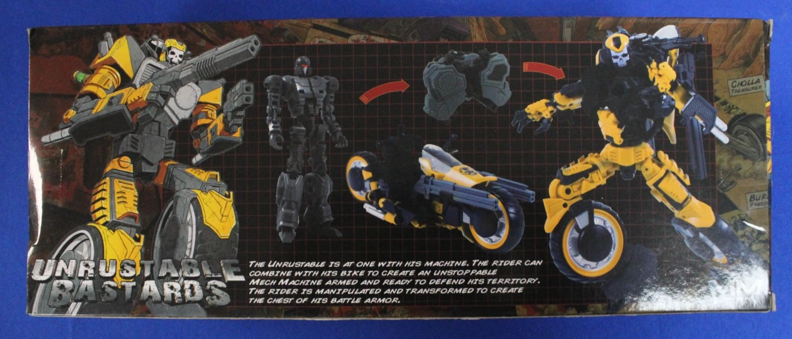 Mayhem Mekanics 2018 Unrustable Bastards Kickstarter Transformable Figure Lot