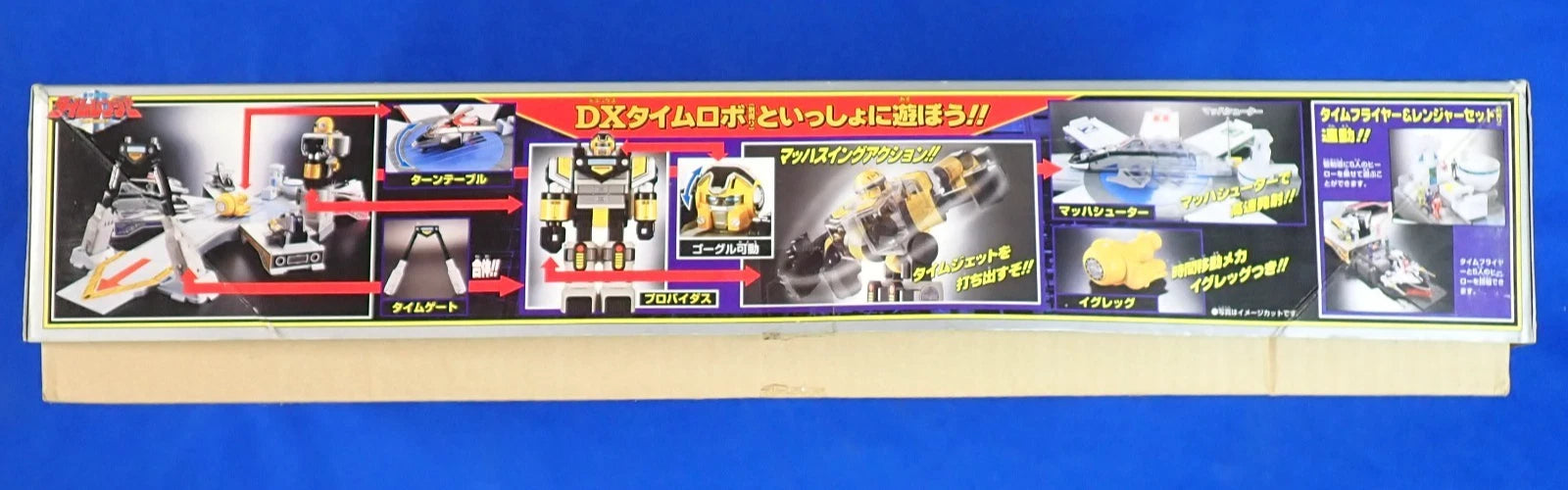 Vintage Bandai Power Rangers Time Force Deluxe Provider Base Complete