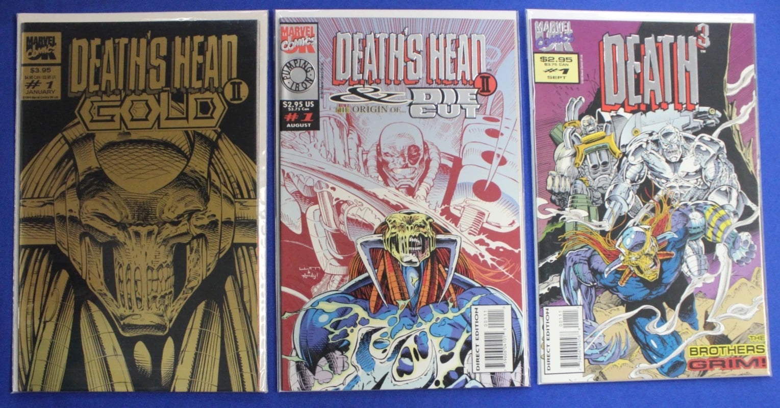 Death's Head Miniseries Lot of 16 VF-VF/NM