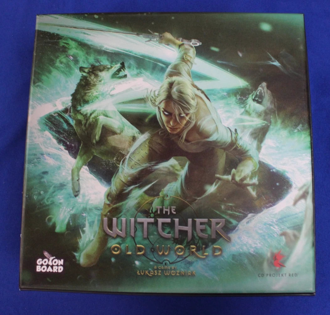 Go On Board The Witcher Old World Kickstarter Base Game + Expansions Lot of 6