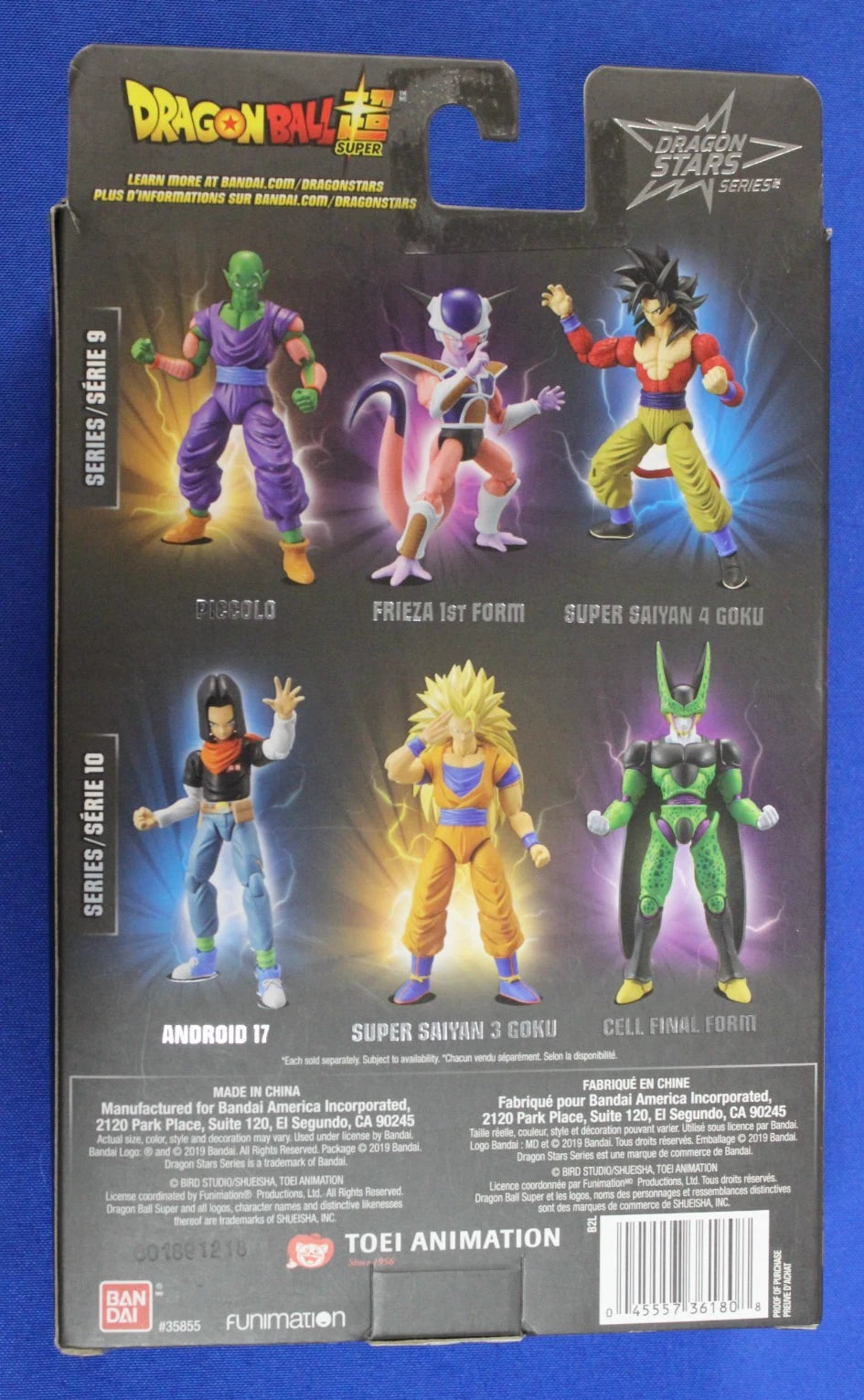 Bandai Dragon Stars Series Dragonball Super Action Figure Series Wave 9 Lot of 3
