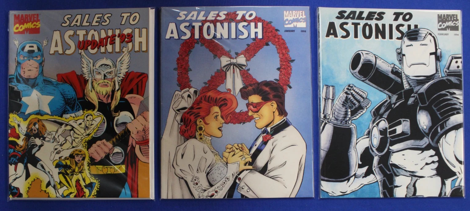 Sales to Astonish Promotional Magazine Lot of 13 VF-VF/NM