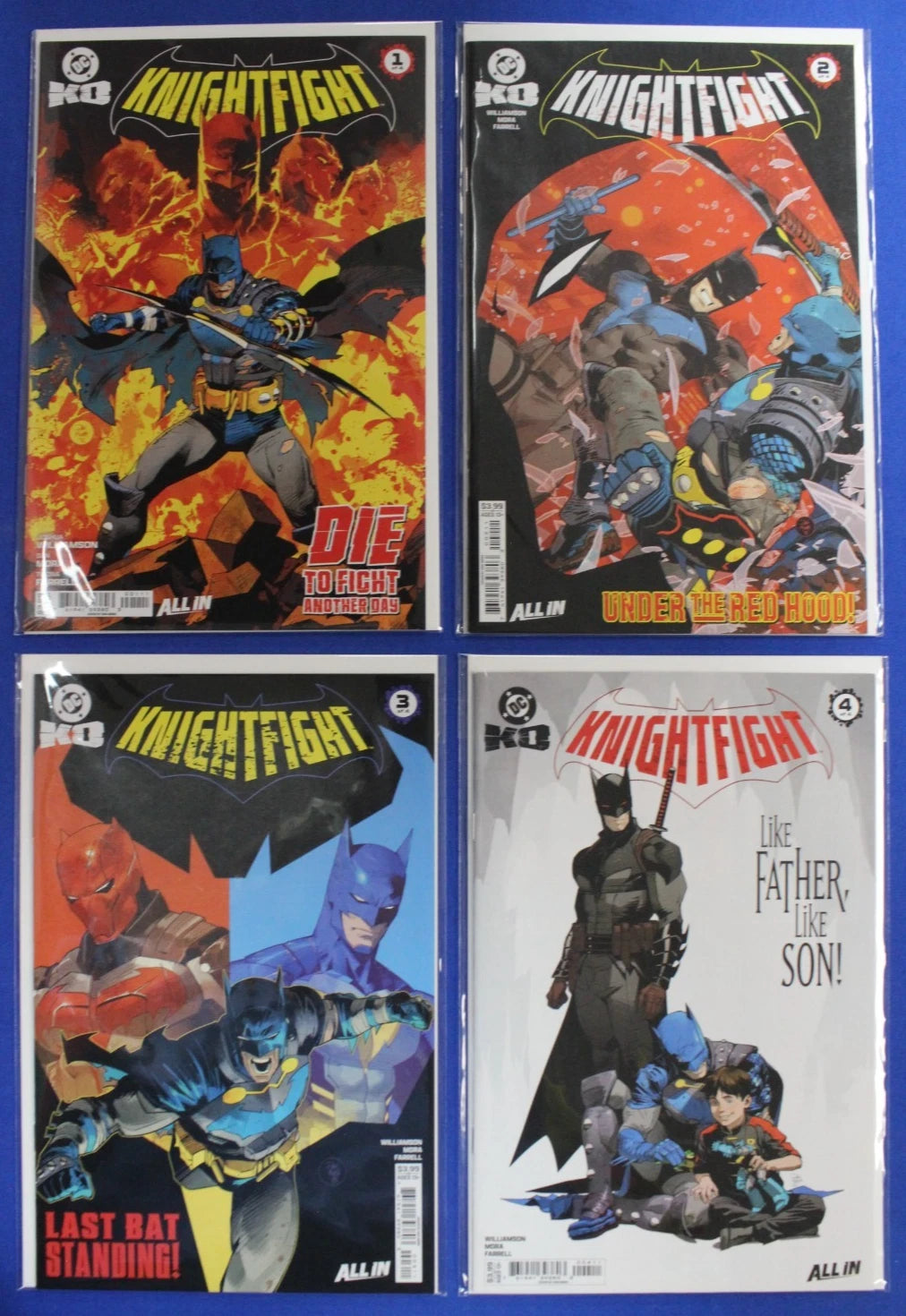 DC KO Knightfight #1-4 Complete Set VF/NM