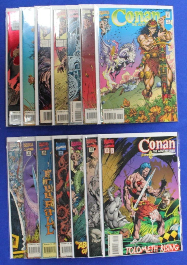 Conan the Adventurer #1-14 Complete Set FN-VF