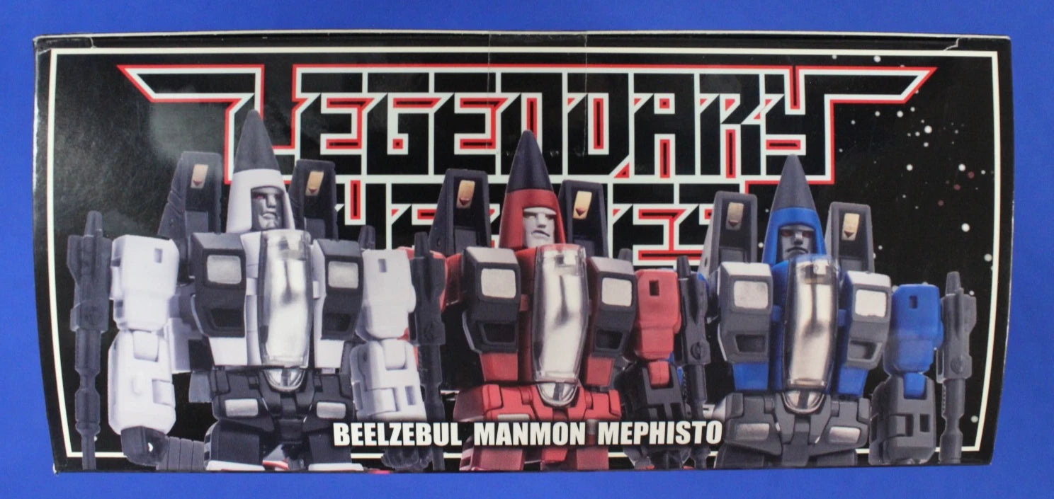 NewAge Legendary Heroes Beelzebul Manmon Mephisto Figures (Ramjet Thrust Dirge)