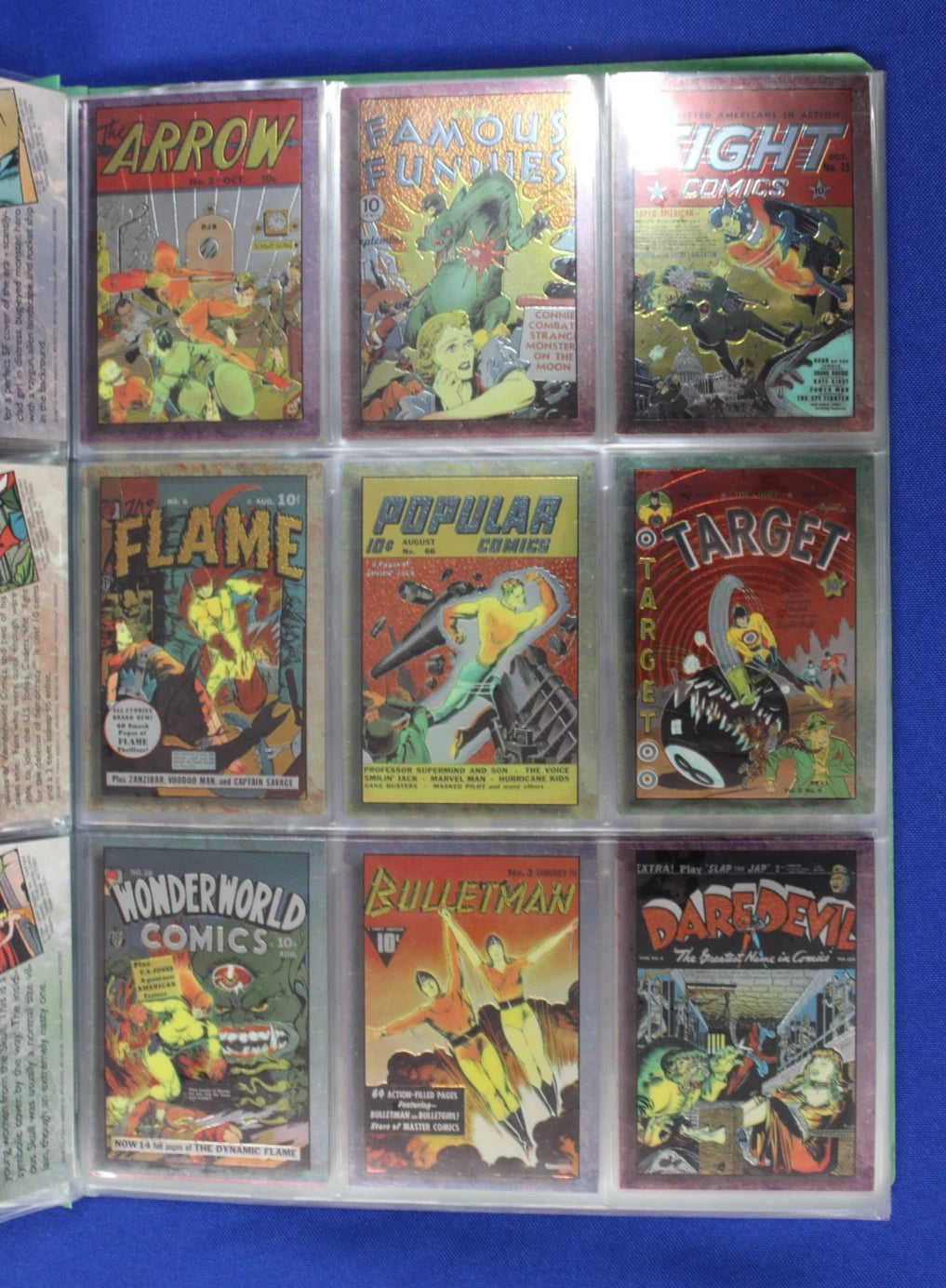 Comics Images 1995 The Golden Age of Comics Chromium Cards Set of 102 Cards