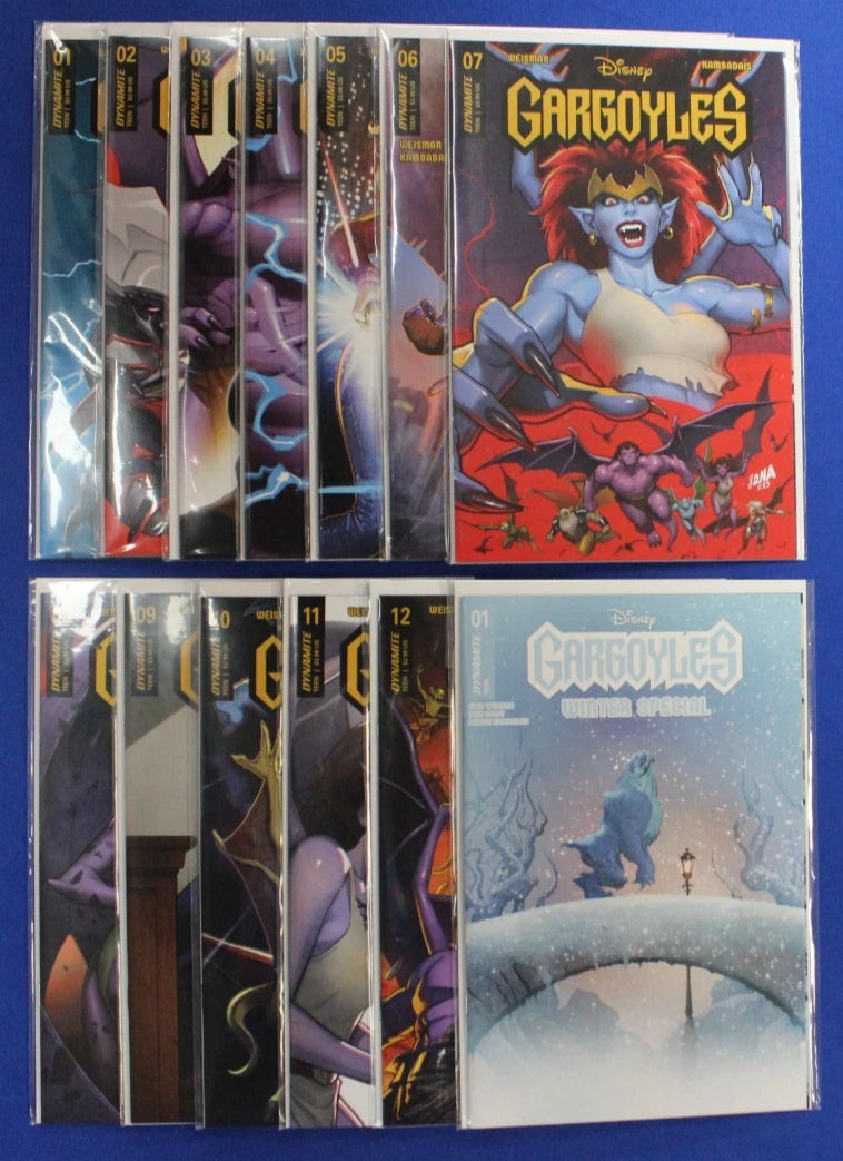 Disney Gargoyles #1-12 + Winter Special Complete Set Lot of 13 VF-VF/NM