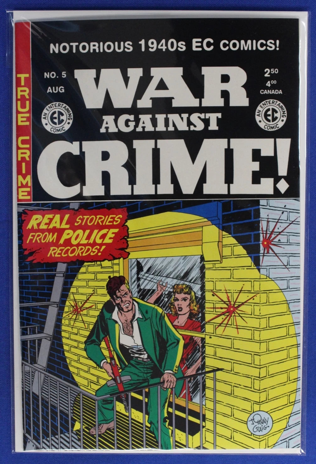 War Against Crime #2-9 Near Complete Set Reprints Lot of 8 FN