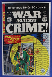 War Against Crime #2-9 Near Complete Set Reprints Lot of 8 FN