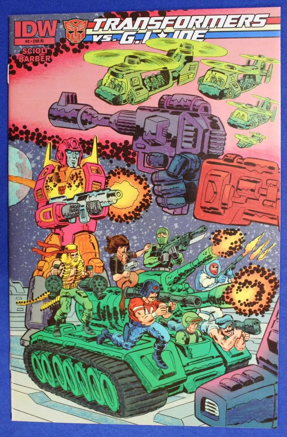 Transformers vs GI Joe #1-13 + Annual & Variants Complete Set Lot of 33 VF-VF/NM
