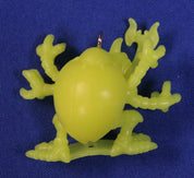 Bandai 1999 Digimon Skateboarding Lillymon + MegaKabuterimon Glow in the Dark