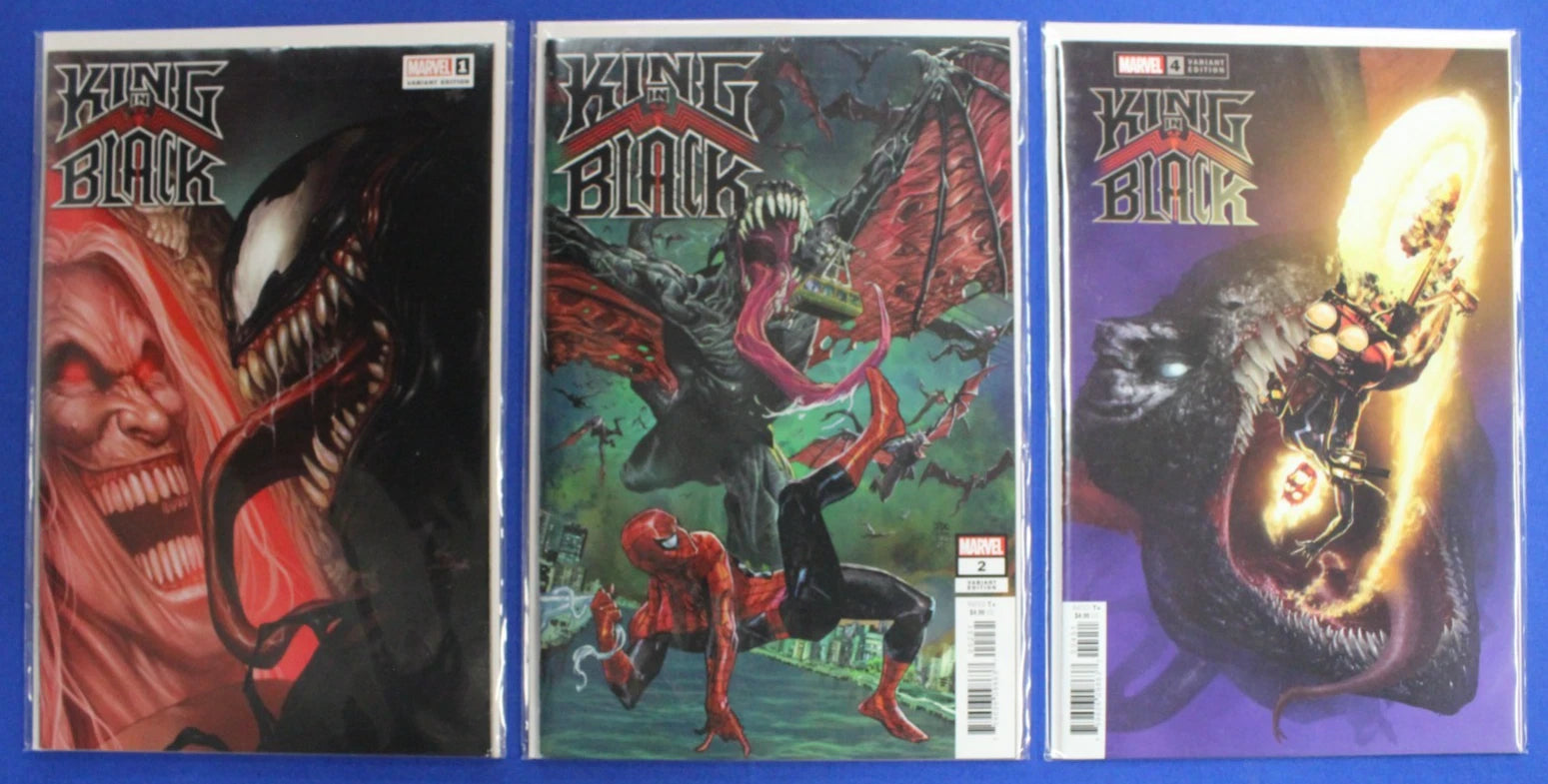 King in Black Variant Lot of 3 VF-VF/NM