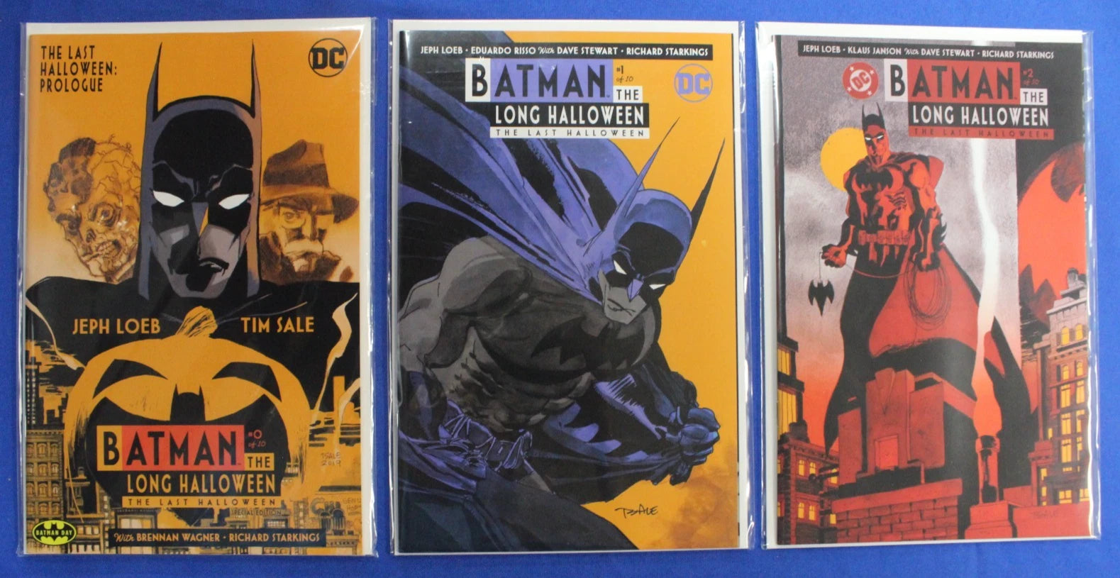 Batman The Long Halloween The Last Halloween #0-10 Complete Set + Special VF/NM