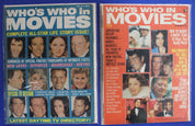 Who's Who in Hollywood & Movies Magazine Lot of 26 GD-FN