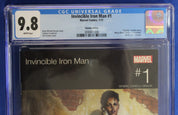 Invincible Iron Man #1 (2017) Hip-Hop Variant CGC 9.8