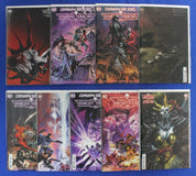 Knight Terrors #1-4 + First Blood, Night's End & Variants Lot of 9 VF/NM
