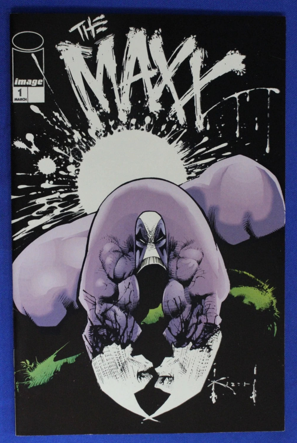 The Maxx #1 Glow in the Dark Variant VF+