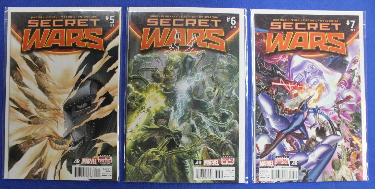 Secret Wars #1-9 Complete Set VF/NM