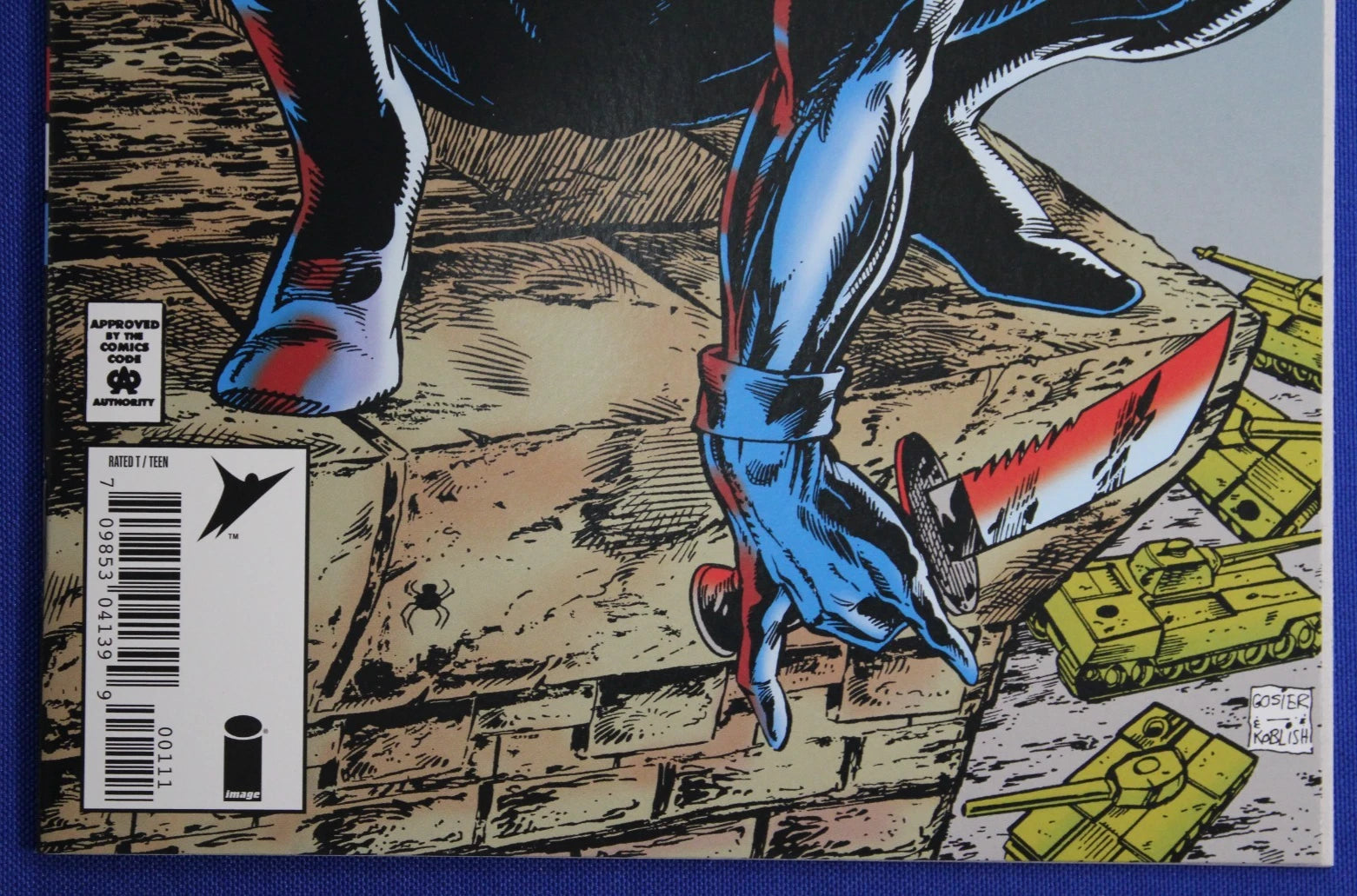 GI Joe Special #1 Kickstarter Exclusive Gold Foil Reprint NM