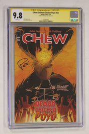 Chew Demon Chicken Poyo #1 Cover A CGC SS 9.8 SIGNED by Rob Guillory