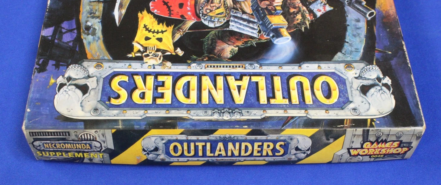 Games Workshop 1996 Outlanders Necromunda Supplement Loose Incomplete