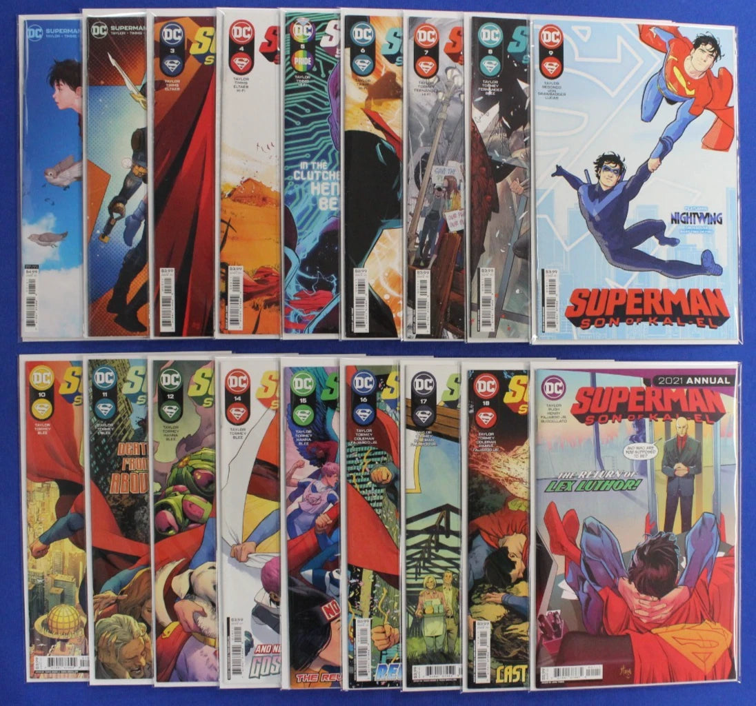 Superman Son of Kal-El #1-18 + Annual Near Complete Set VF-VF/NM