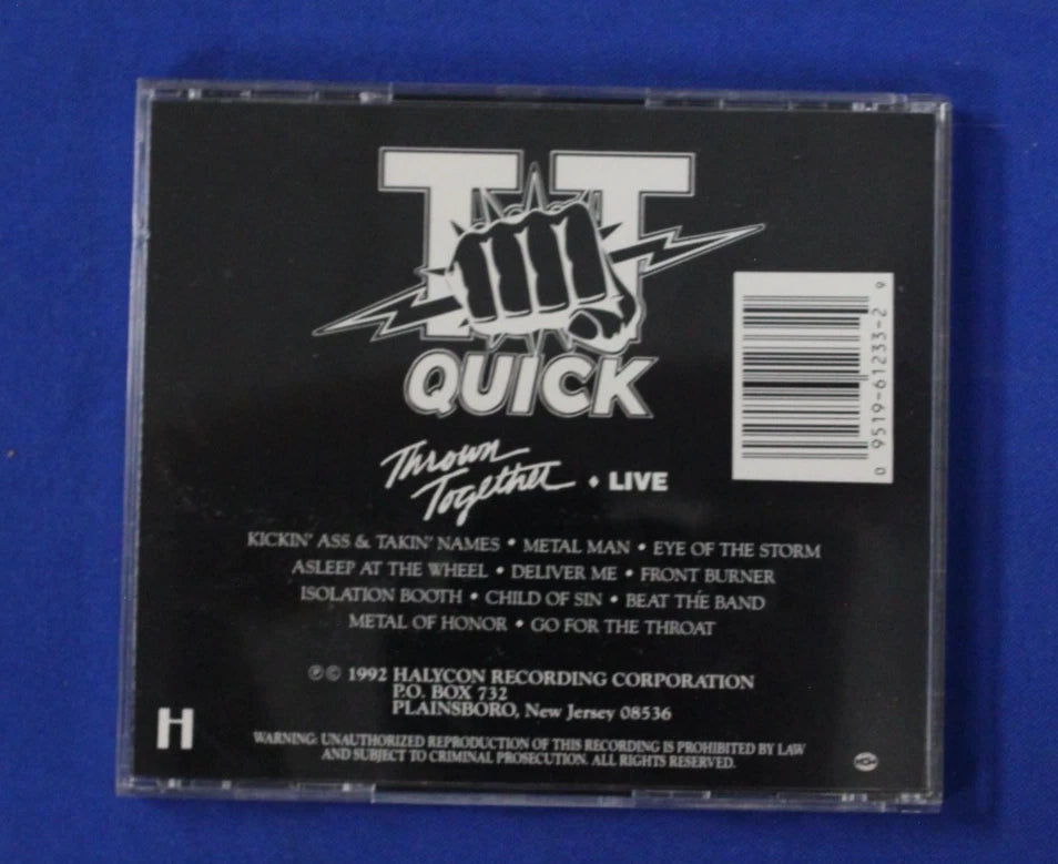TT Quick Thrown Together Live CD