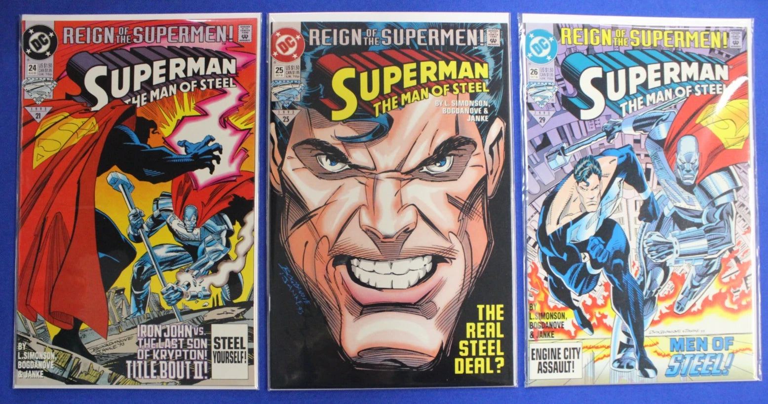 Superman Comics Lot of 44 VF-VF/NM