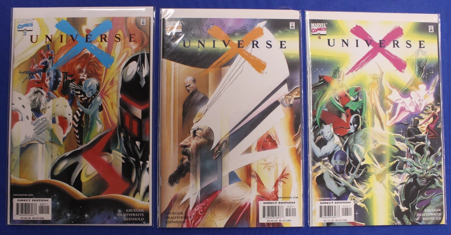 Earth X #0-12 & X Complete Set + Extras Lot of 42 VF-VF/NM