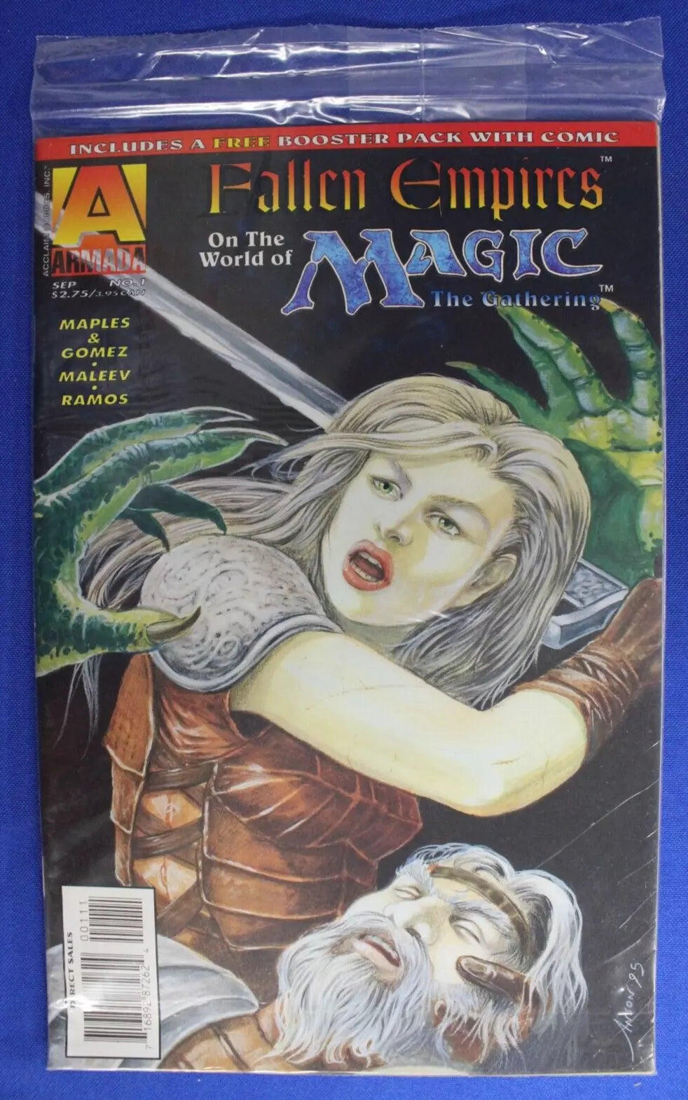 Magic the Gathering Fallen Empires #1-2 Complete Set Polybagged VF