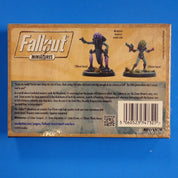 Fallout Wasteland Warfare Miniatures Lot of 6 - Robots, Zetans, & Legends of Vault 76 [Pre-Owned]