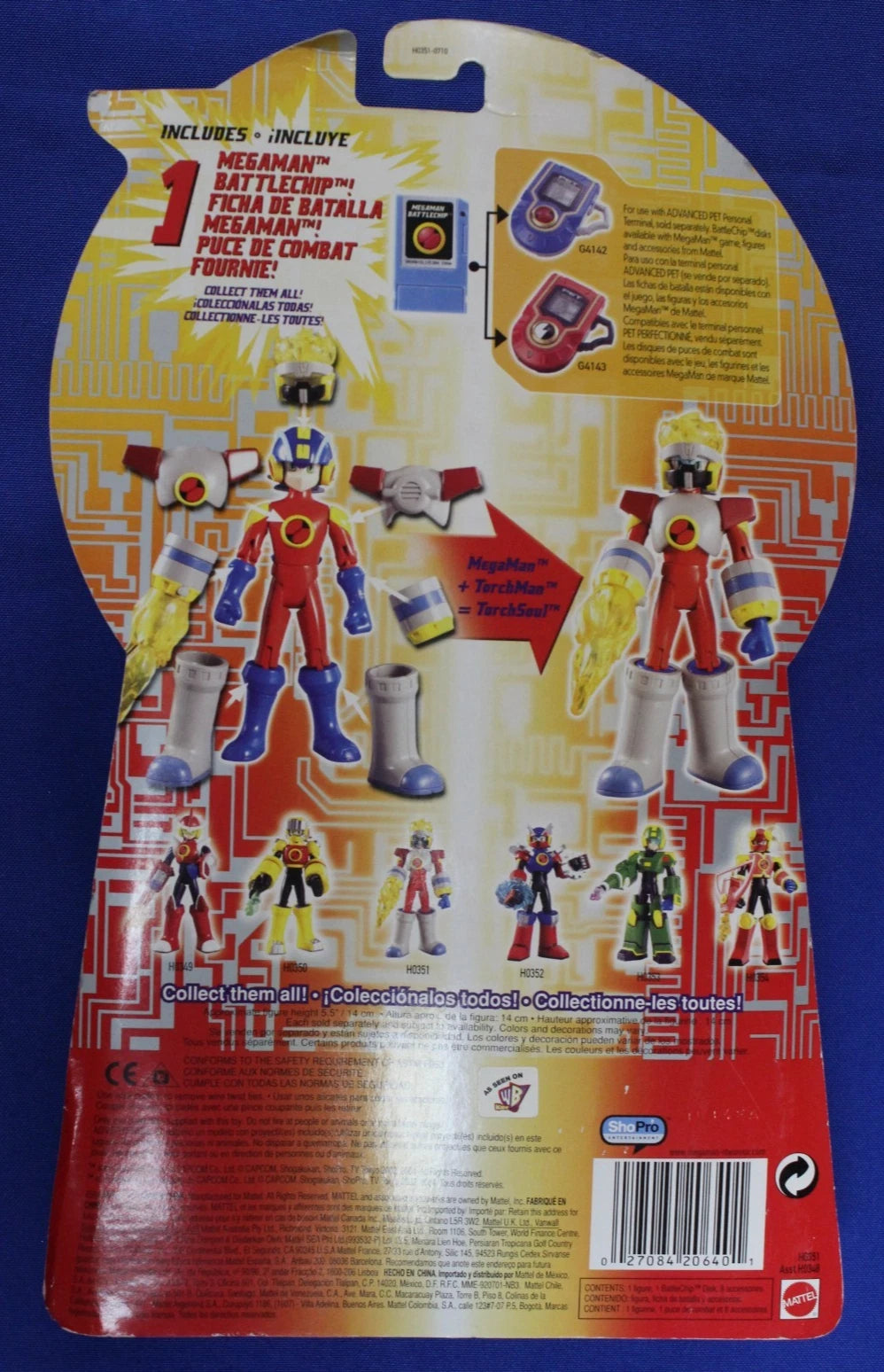 Megaman NT Warrior Deluxe Torch Soul Figure