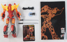 Load image into Gallery viewer, SXS Toys R-04 Hot Flame Transformer Action Figure w/ Accessories
