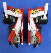 Bandai Power Rangers Super Megaforce Deluxe Engine Machalcon Megazord Complete