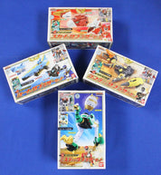 Bandai Power Rangers Megaforce DX Lot of 4 Complete Sea Land Sky Brother Zords