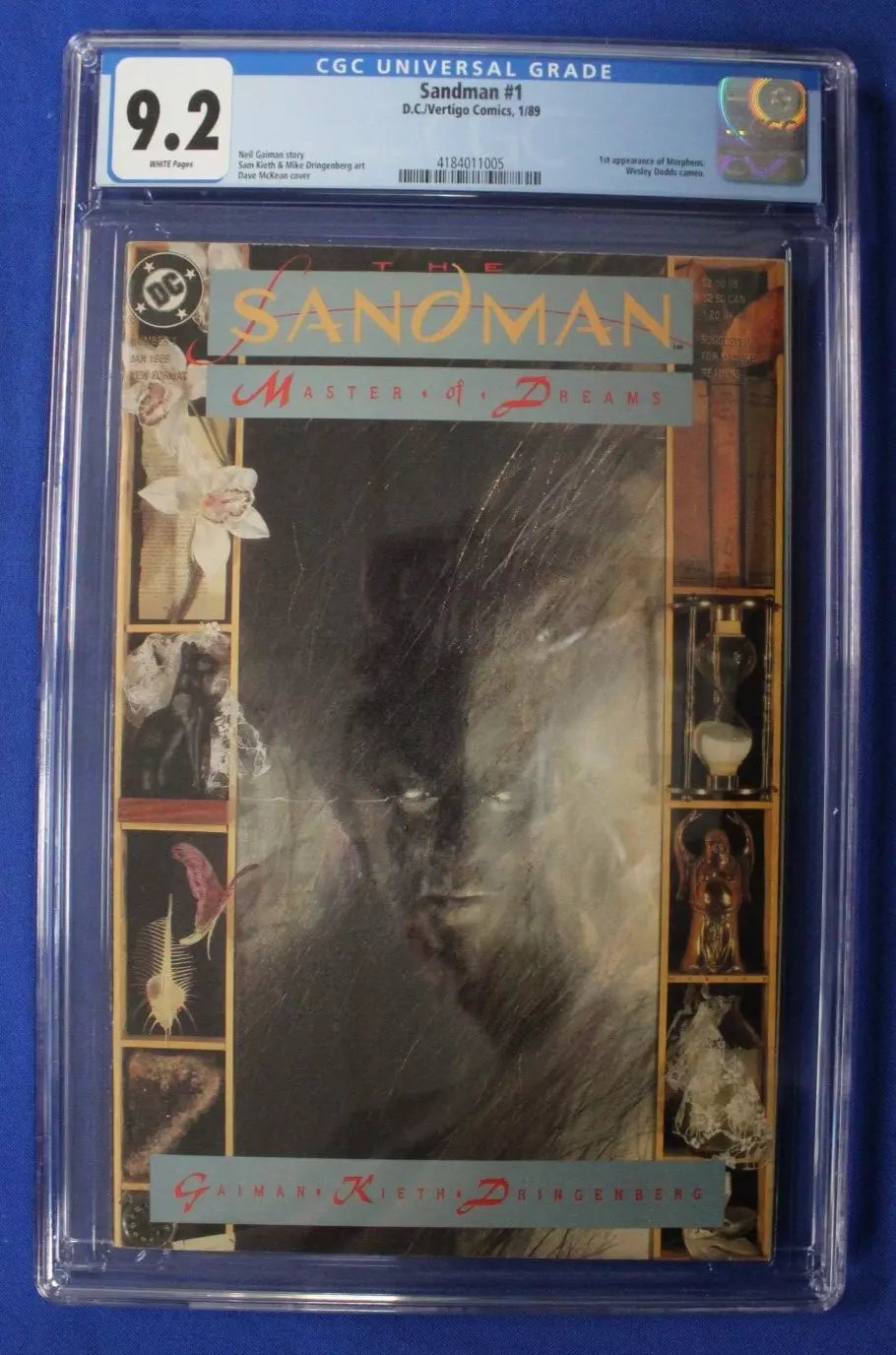 Sandman #1 CGC 9.2