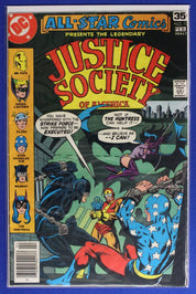 All Star Comics #59-62 #64-66 #68-70 Lot of 10 VG-FN