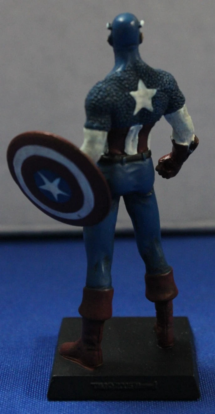 Eaglemoss Classic Marvel Collection Captain America Lead Figurine & Magazine #9