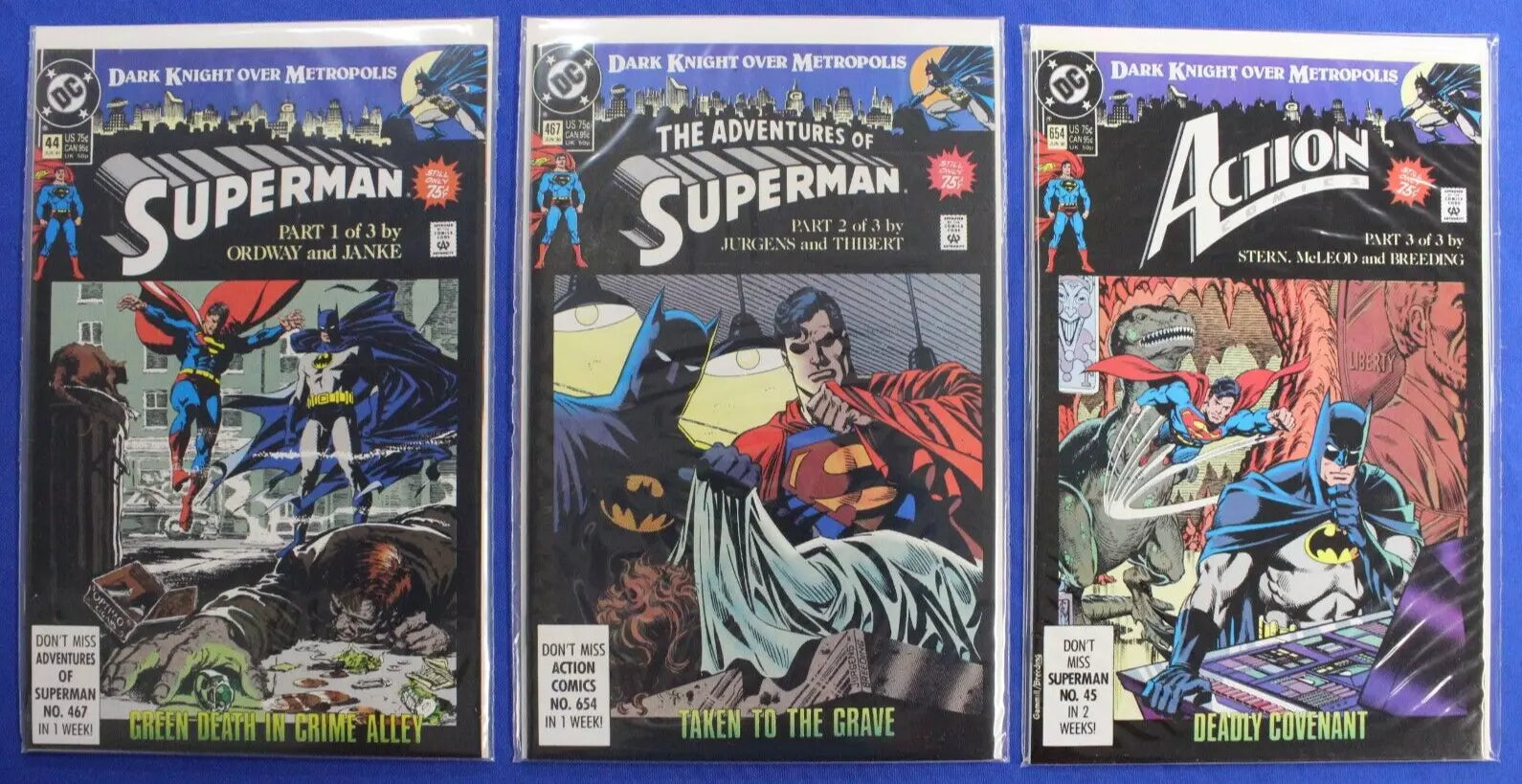 Dark Knight Over Metropolis Part 1-3 Set