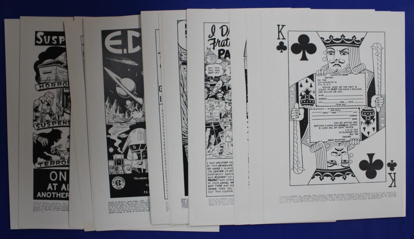EC The Vault of Horror Cover Portfolio Set of 29 Art Prints Ross Cochran