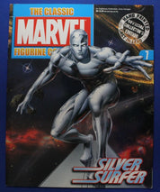 Eaglemoss Classic Marvel Collection Silver Surfer Lead Figurine & Magazine #7
