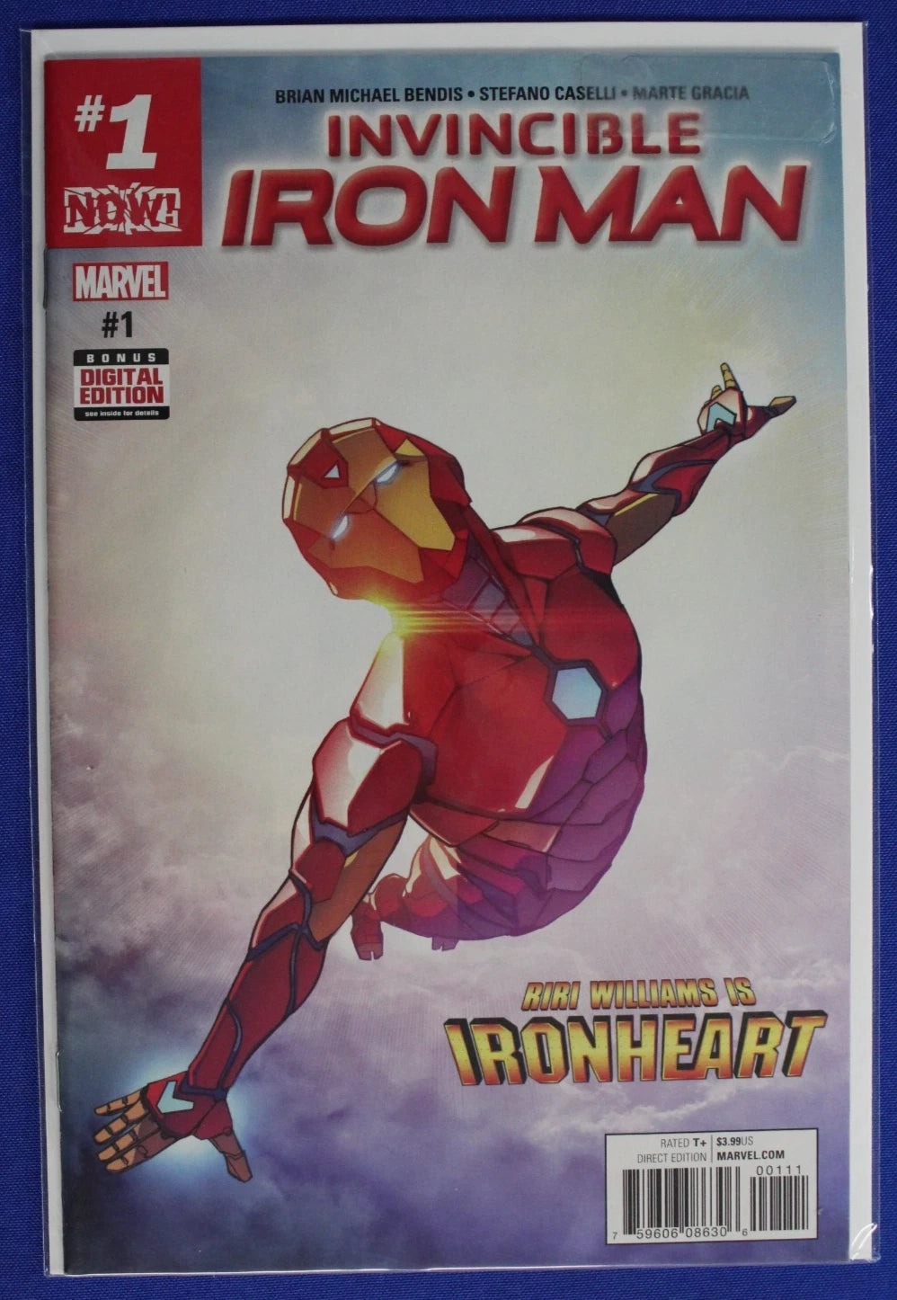 Invincible Iron Man (2016) #7 and (2017) #1 & 3 VF/NM