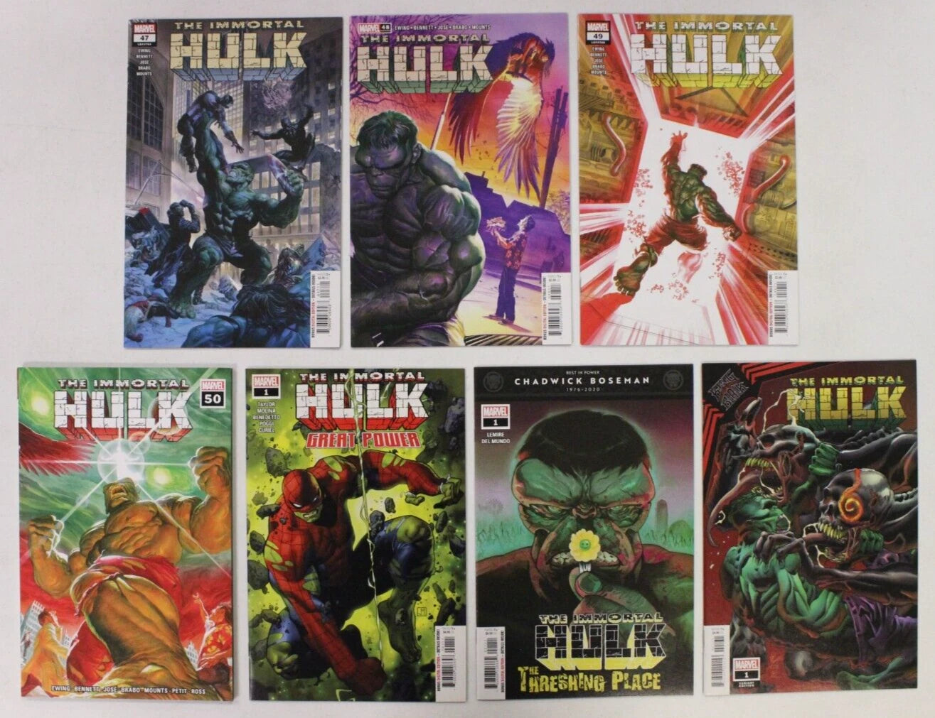 Immortal Hulk #1-50 Full Set + Extras 78 Comics